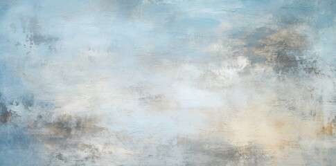 Blue white and yellow grunge background. Generative AI