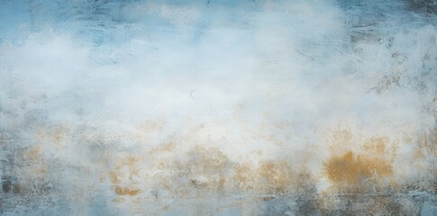 Blue white and yellow grunge background. Generative AI