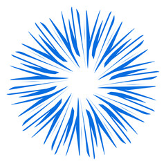 Fototapeta premium Blue color ethnic mandala patern design illustration. Perfect for logos, icons, stickers, tattoos, design elements for websites, advertisements and more. 