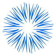 Fototapeta premium Blue color ethnic mandala patern design illustration. Perfect for logos, icons, stickers, tattoos, design elements for websites, advertisements and more.