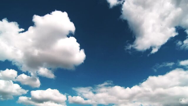 clouds time lapse video for background.