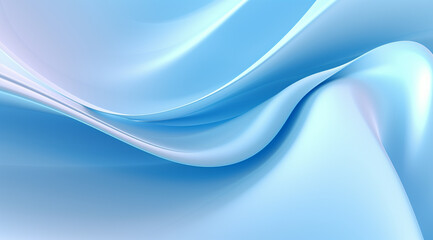 3D Abstract Light Blue Background