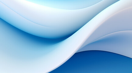 Obraz premium 3D Abstract Light Blue Background