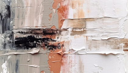 Oil Painting with Pigment on Close-up Textured Background,paint background,An abstract painting with clean acrylic brush strokes