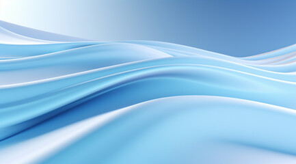 Obraz premium 3D Abstract Light Blue Background