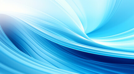 Fototapeta premium 3D Abstract Light Blue Background