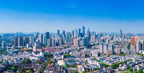 Urban Scenery of Nanjing, Jiangsu Province, China