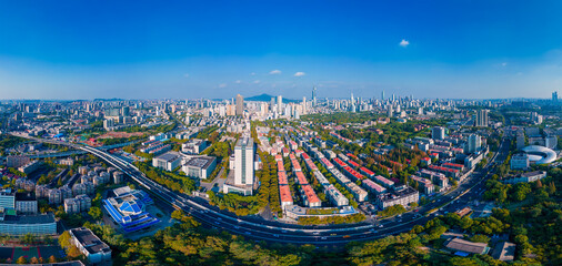 Urban Scenery of Nanjing, Jiangsu Province, China