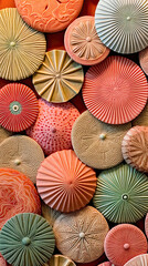 Colorful Sea Urchin Background,an arrangement of many sea urchin sand dollars in the style,urchin shells,shells on the beach