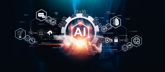 AI tech enhances businesses by processing data, improving decision-making, developing innovative products, automating processes, and boosting competitiveness. future technology