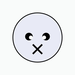 No Disturb. Silent Icon. Noiseless, Silence Area.