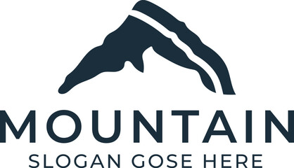 This Mountain logo is an original vector file created by Adobe Illustrator. Illustrator logos are vectors, so they can be easily resized and they will maintain the same high quality.