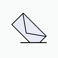 Posting Icon.  Symbol Send Mail - Vector.