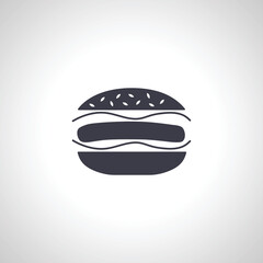 hamburger icon. cheeseburger icon. Burger icon.