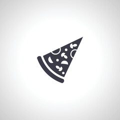 Pizza icon. pizza slice icon