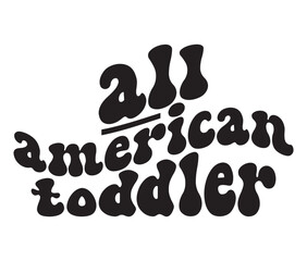 Retro 4th July Craft Design. T-shirt Design. Illustration