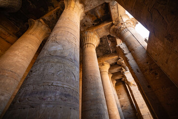 El templo de Edfu es un templo egipcio antiguo situado en Cisjordania del Nilo.
