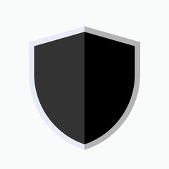Shield Icon - Vector, Sign and Symbol for Design, Presentation, Website or Apps Elements. 