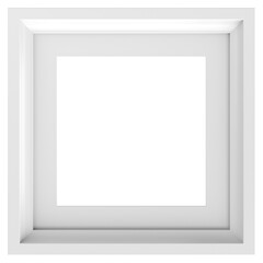 Picture frame. 3D frame. 3D illustration.