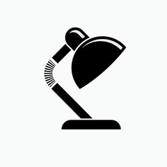 Table Lamp Icon - Desk Light Vector, Sign and Symbol for Design, Presentation, Website or Apps Elements.