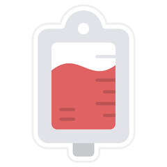 Blood Bag Icon