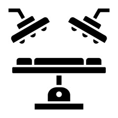 Fototapeta premium Operating Room Icon