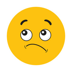 Fototapeta premium smiley face on a white background