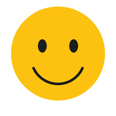 Simple happy smiley face