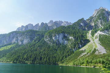 Sommerzeit im Salzkammergut in Österreich