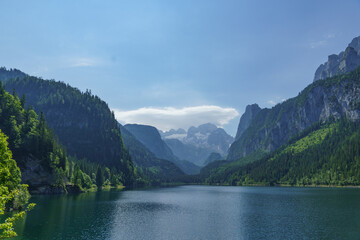 Naklejka na ściany i meble Das Salzkammergut in Österreich