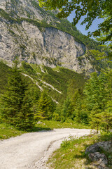 Das Salzkammergut in Österreich