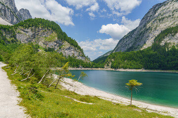 Sommerzeit im Salzkammergut in Österreich