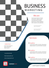  digital marketing corporate modern business flyer design template