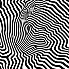 Optical illusion and Advent Spiral