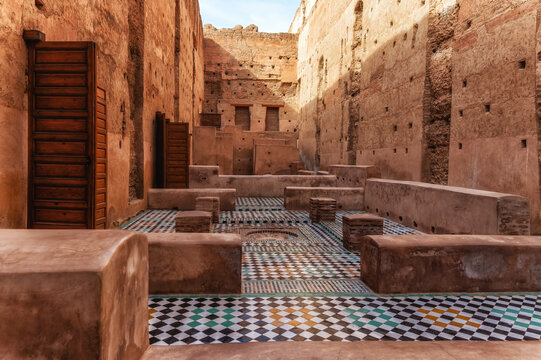 El Badi Palace in Marrakech, Morocco