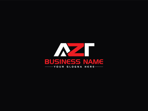 AZT Logo Stock, Premium Vector Azt az Letter Logo Icon Design