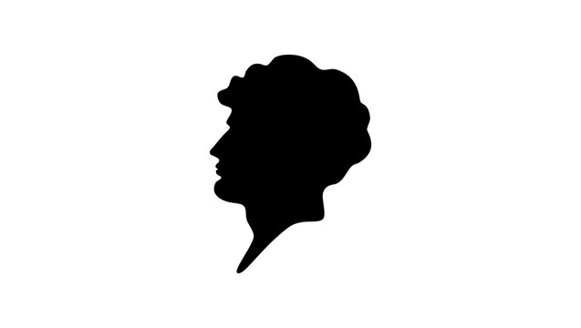 Lord Byron silhouette