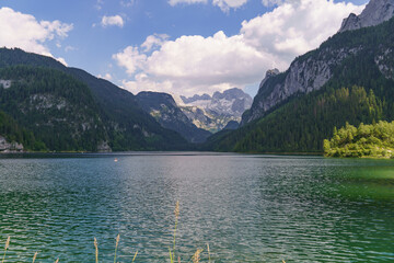 Das Salzkammergut in Österreich