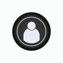 Account Icon. Log In, Access, Member Symbol - Vector.