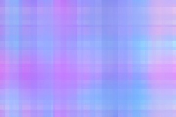 Background in pastel water colours, checkered blurred decor, soft shades of purple, pink and blue, picnic tablecloth decor