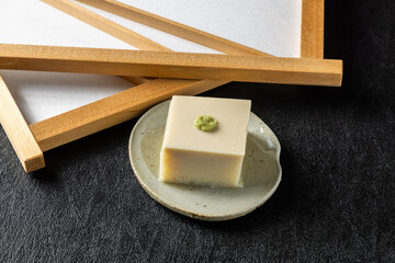 ごま豆腐　Sesame tofu