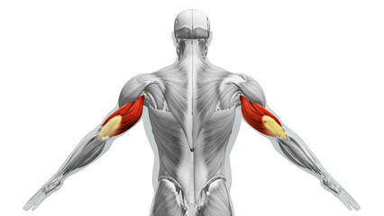 Anatomy of the Triceps Muscles