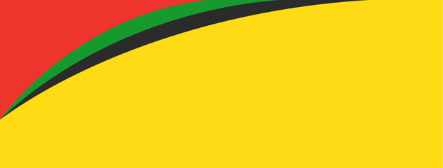 Minimalist wallpaper background with black, green, red, and yellow colors.