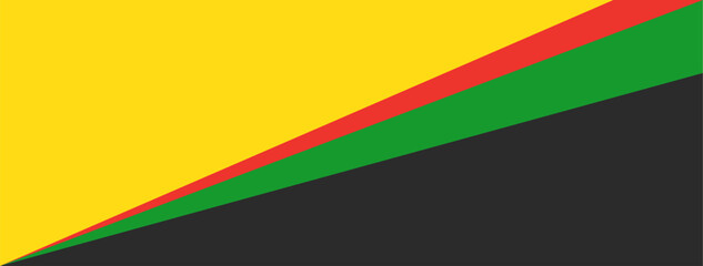 Minimalist wallpaper background with black, green, red, and yellow colors.