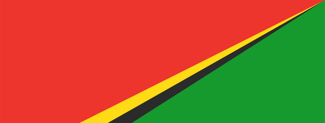 Minimalist wallpaper background with black, green, red, and yellow colors.