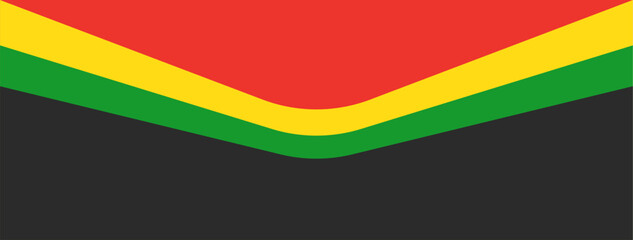 Minimalist wallpaper background with black, green, red, and yellow colors.