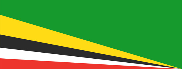 Minimalist wallpaper background with black, green, red, and yellow colors.