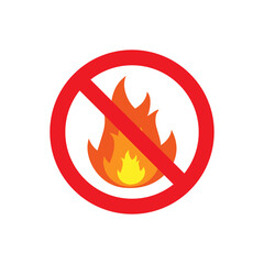 No Fire Icon : Environment Theme, Social Theme, Infographics and Other Graphic Related Assets.