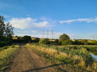 railway in the countryside