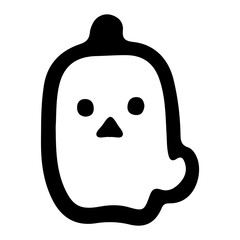 Halloween,outline vector illustration,Ai Generated
